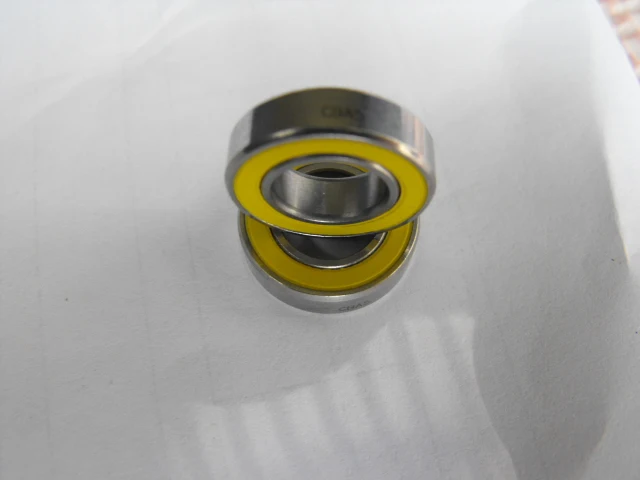 Engine bearing 2PCS 7X19X5 Stainless steel hybrid ceramic ball bearing 7X19X5mm S607 2RS W5 CB A7