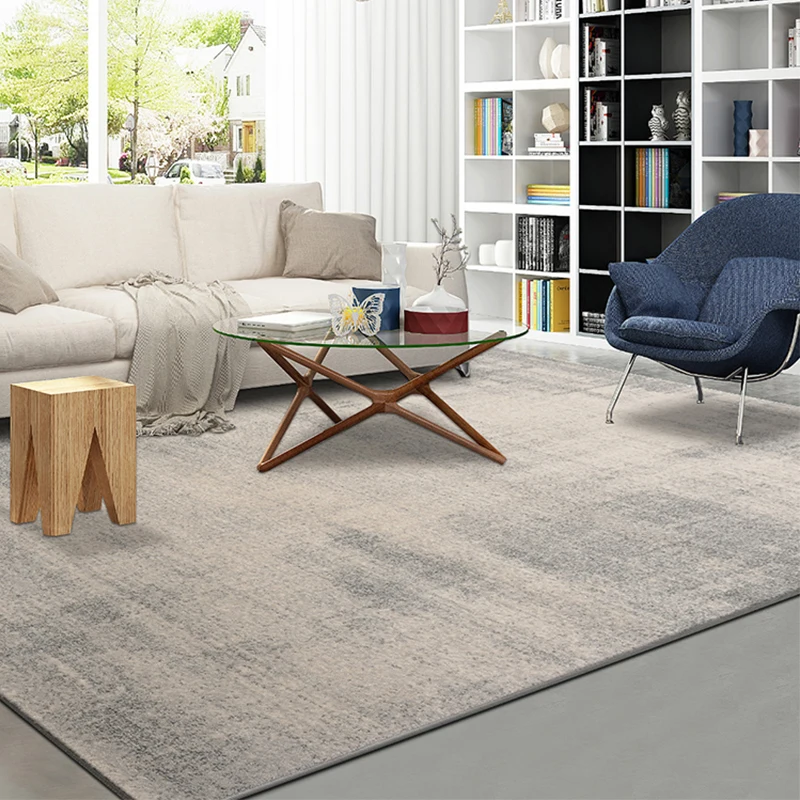 Polypropylene Thicker Carpets for Living Room and Bedroom, Nordic Mat, Luxury Carpet, Modern Sofa, Coffee Table, American