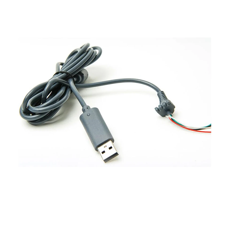 Wired game controller  cable for xbox 360  USB charger cable power cable replair replacement