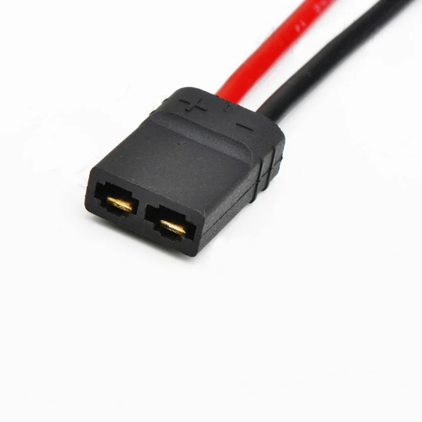 Male Female  T R X Connector Plug Pigtail Cable Wire with14awg 100mm Soft Silicone Wire for RC  Battery Charger FPV Drone car