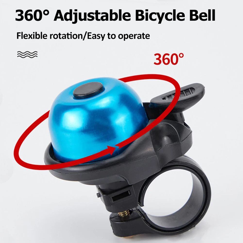 360° Electric Scooter Bell Universal Horn Outdoor Cycling Bicycle Bell Ringtone Crisp For Nextdrive M365 Ninebot ES1 ES2 ES3