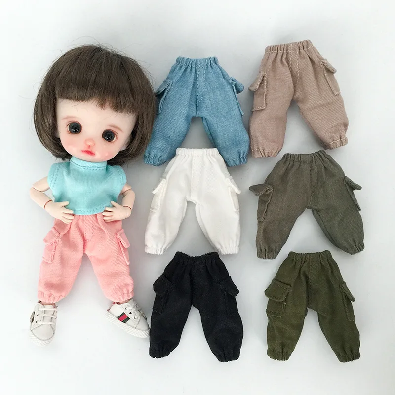 Ob11 Baby Clothes 1/12 BJD, obitsu11, GSC Shorts BJD Doll Clothes Pants With pockets Doll Accessories Obitsu 11 Clothes