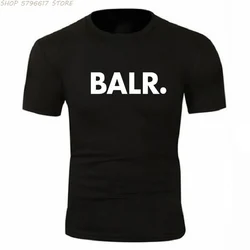 2021 nuova maglietta da uomo di alta qualità marca BALR stampata 100% cotone girocollo manica corta t-shirt cool abbigliamento da uomo