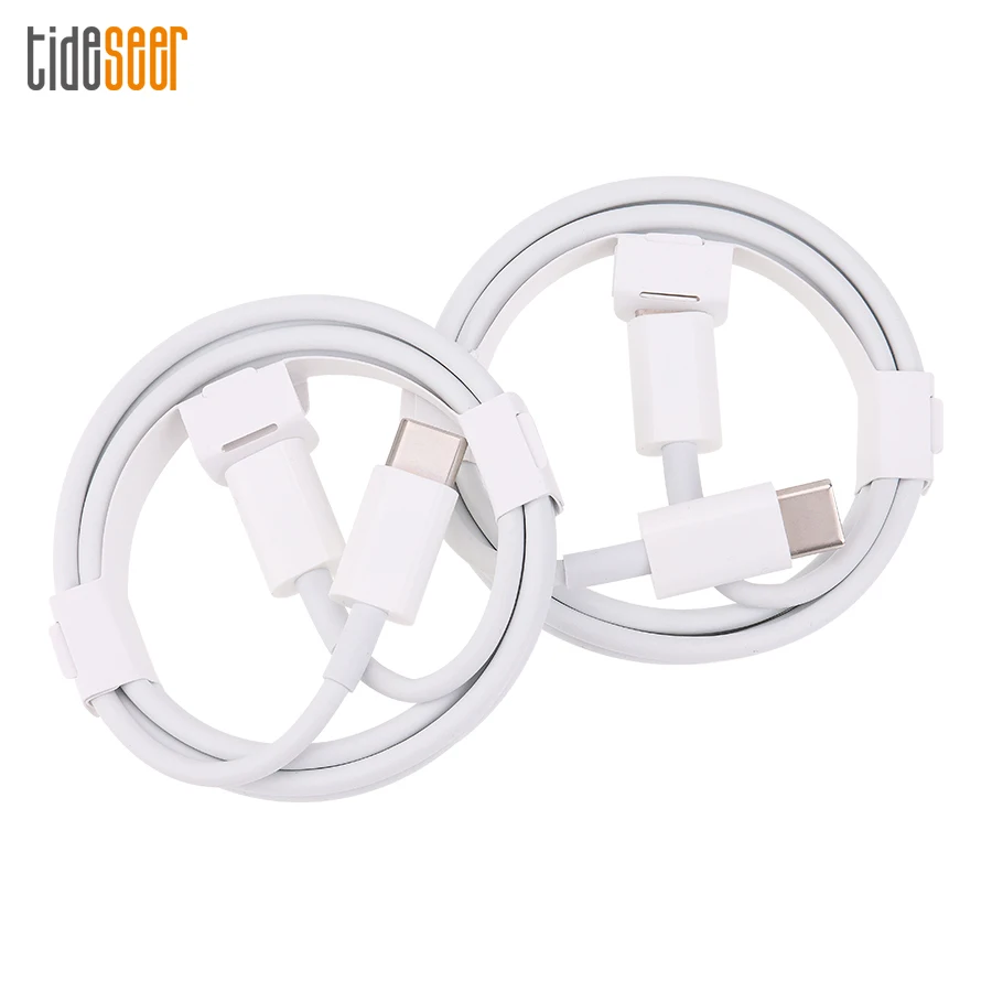 

60W USB Type C To USB-C Cable PD Fast Charger Wire Cord For Samsung S20 Macbook iPad 15W 1M Type-C to 8Pin for iPhone 11 100pcs