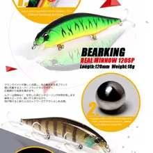 120mm 18g SP Jerkbaits Fishing Lures #3