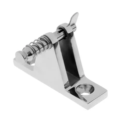 SS 316 Straight Boat Deck Hinge Mount Quick Release Marine Boat RV Bimini Top canopy 90 Degree boat deck hinge Boat Accessories