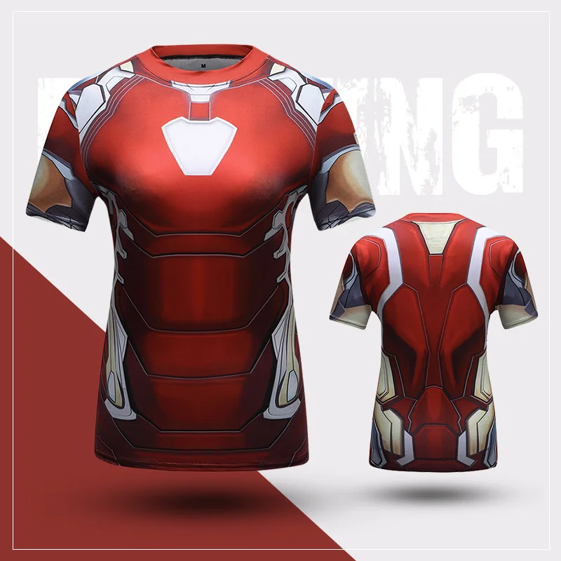 

3D Printed T Shirts Women Compression Shirt Quick-dry Tights Fitness Mma T-shirts Fashion Short Sleeve Workout Tops Womens