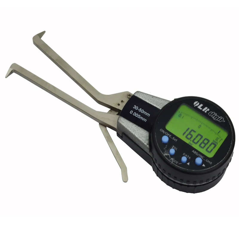 Digital Inside Caliper Mostrador Rotativo Medição Bore Groove Micrômetro Abs 15 25 10 20 30 40 mm