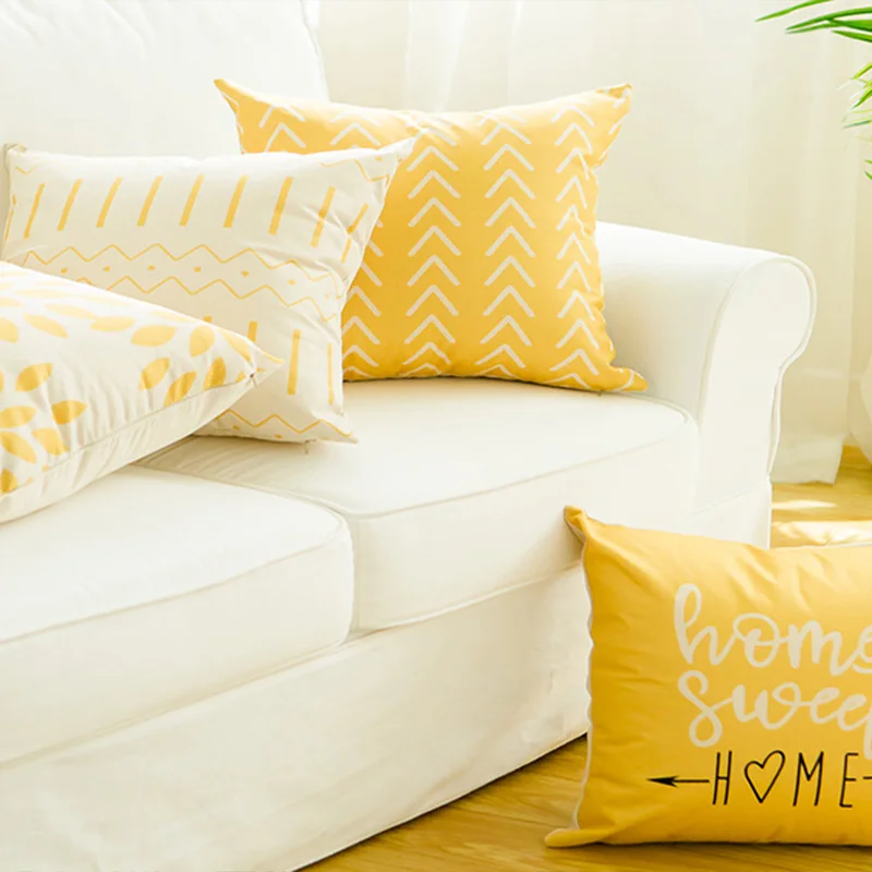 

Pillow Cover Geometric Cushion Cover Sofa Decorative Pillows Outdoor Living Room Nordic Home Decor Housse De Coussin 45*45