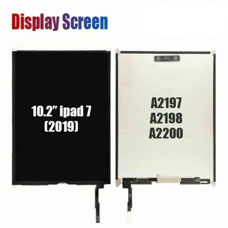 

100% Tested For iPad 10.2 2019 7th Gen A2197 A2198 A2200 /8th 2020 A2270 A2430 A2428 A2429 LCD Screen Display