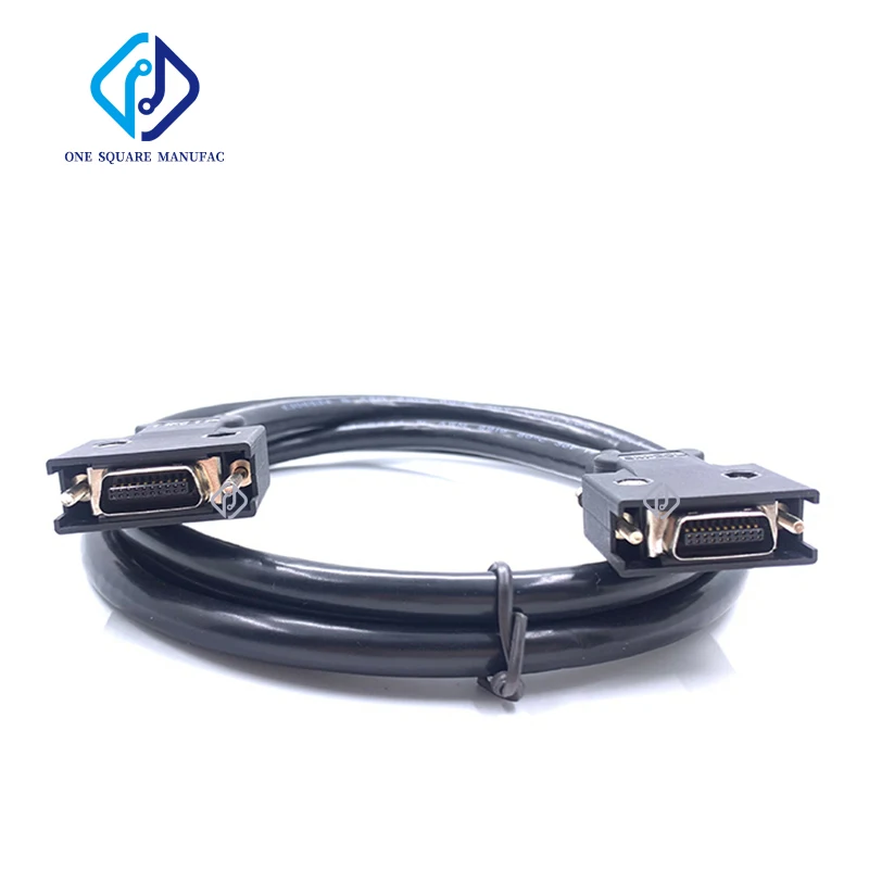 HPCN20 SCSI Cable 1.5 Meters Male To Male Line Pierced/Welded Wire Female Head Iron Shell Type