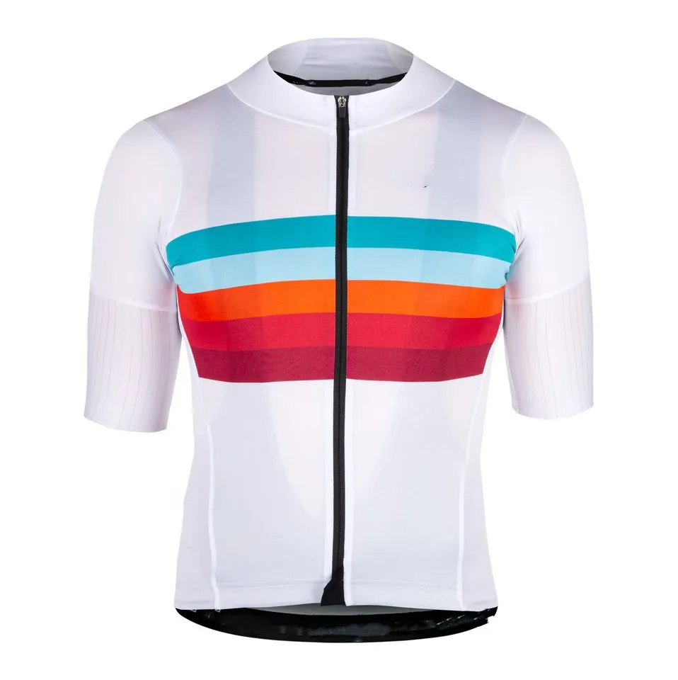 Bike Clothes  New Design  Men Cycling ANTI UV Short Sleeve Fashion  Sublimation  Custom Clothing T Shirt Bicycle Jersey