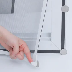 Summer Anti-Mosquito Magnetic Window Screen Gauze Removable And Washable Insect Net Customizable DIY Punch-Free Curtain Mesh