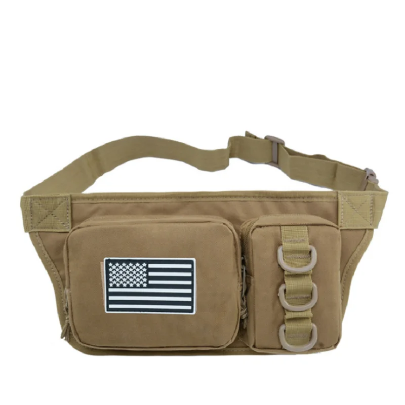 

Waterproof Crossbar Camouflage Bag Riding Close To Anti Theft Small Span Bag Outdoor Sports Running Waist Bag