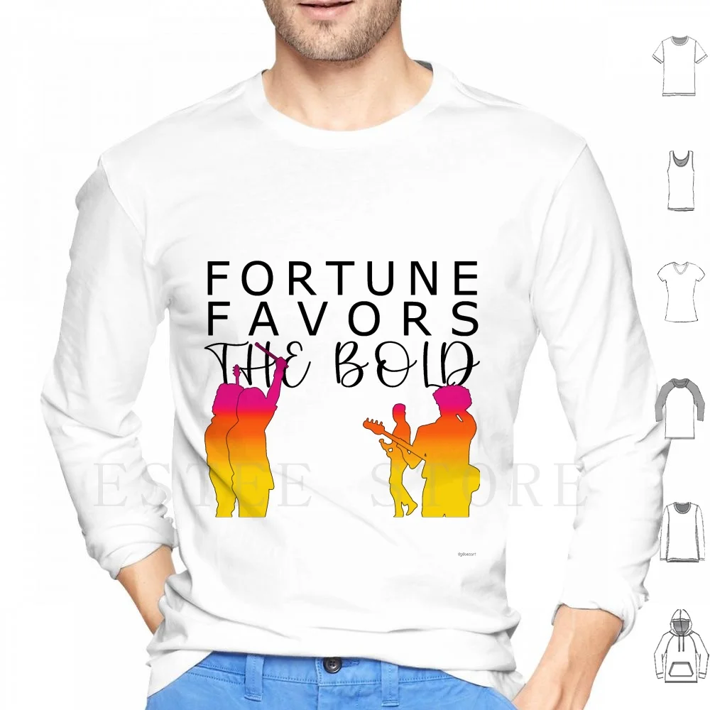 Fortune Favors The Bold-Bohemian Rhapsody Hoodies Bohemian Rhapsody Bohemian Rhapsody Queen Queen Band Queen Music