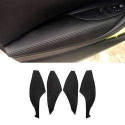 Soft Leather Door Armrest Cover For Toyota Corolla 2019 4pcs Car-styling Door Armrest Panel Skin Cover Sticker Trim