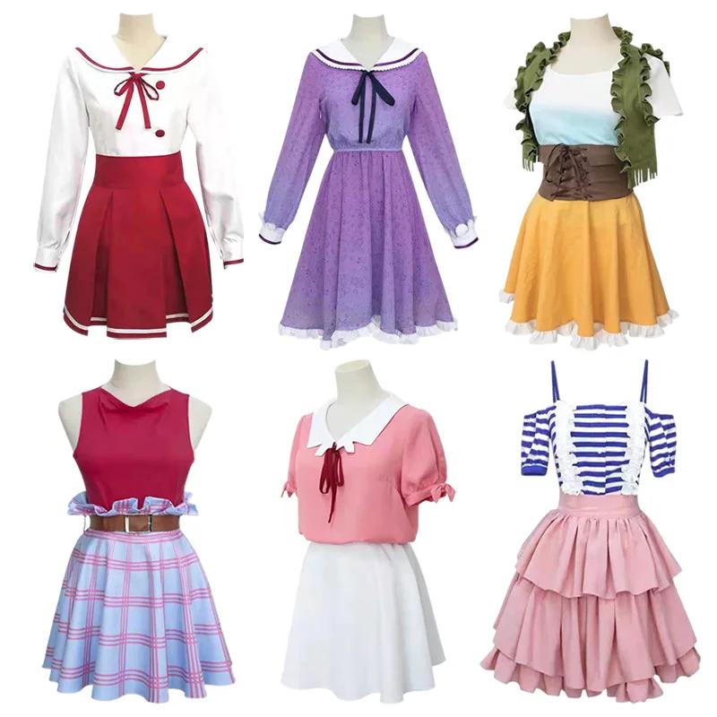 

Rent A GirlFriend Cosplay Costume Mizuhara Chizuru/Sakurasawa Sumi/Nanami Mami Cosplay Dress Women Dress Girls Skirt Sailor Suit