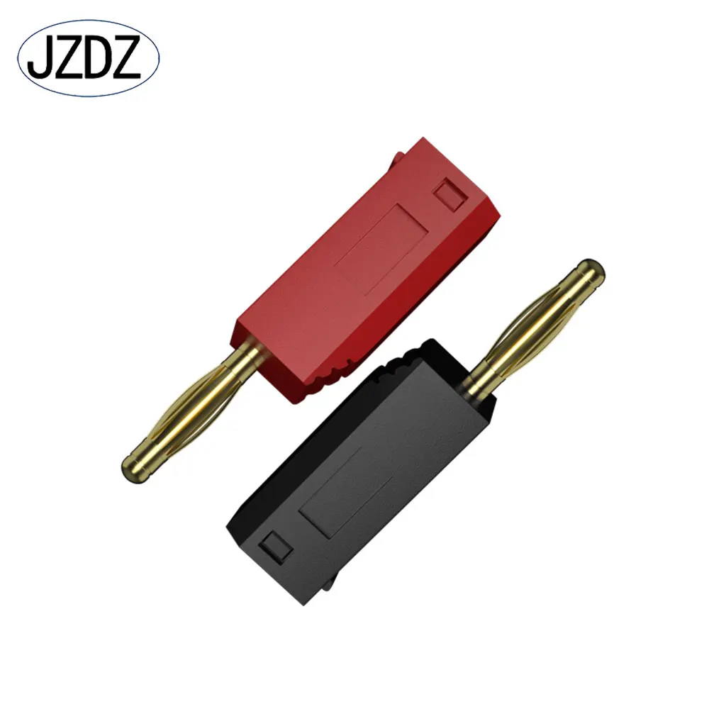 JZDZ 10pcs/lot 2mm Banana Plug Electrical Connector Adaptor 5 Colors J.10003