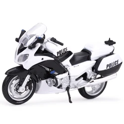 Maisto 1:18 yamaha fjr 1300a die cast carrinhos colecionáveis moto modelo brinquedos