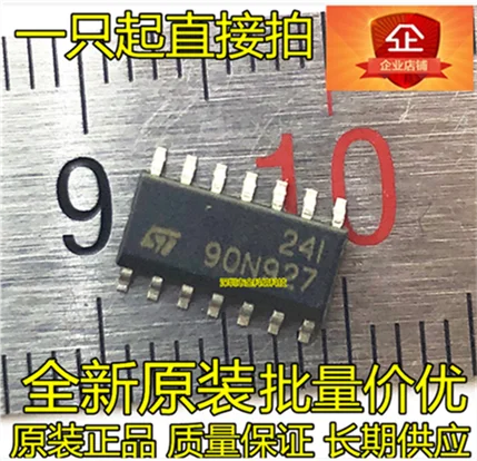 10pcs 100% orginal new in stock  TSH24IDT 241 24I ST operational amplifier four-way chip SMD SOP14 feet