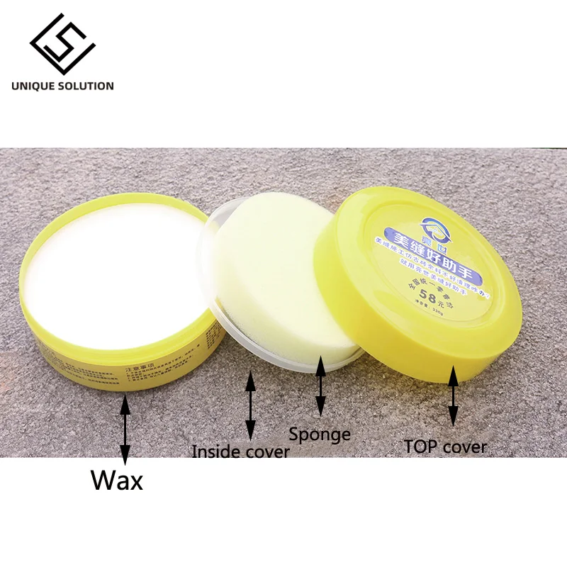 1X Construction Tool Tile Beauty Seam Wax Cleaning Paste for Tile Gap Cleaning Beauty Seam Manual Grout Pump Flooring Tiles Tool