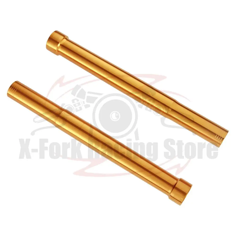 

Front Outer Fork Tubes Pipes Gold Pair For YAMAHA MTN1000 MT-10 SP 2017-2018 2019 527mm 2KS-23106-00-00 with Bushings