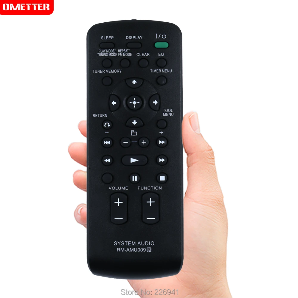 RM-AMU009 RM-AMU012 RM-AMU053 RM-AMU166 HI/FI remote control  for sony home theater GTK-X1BT RDH-GTK17IP FST-GTK37IP SS-WG2I