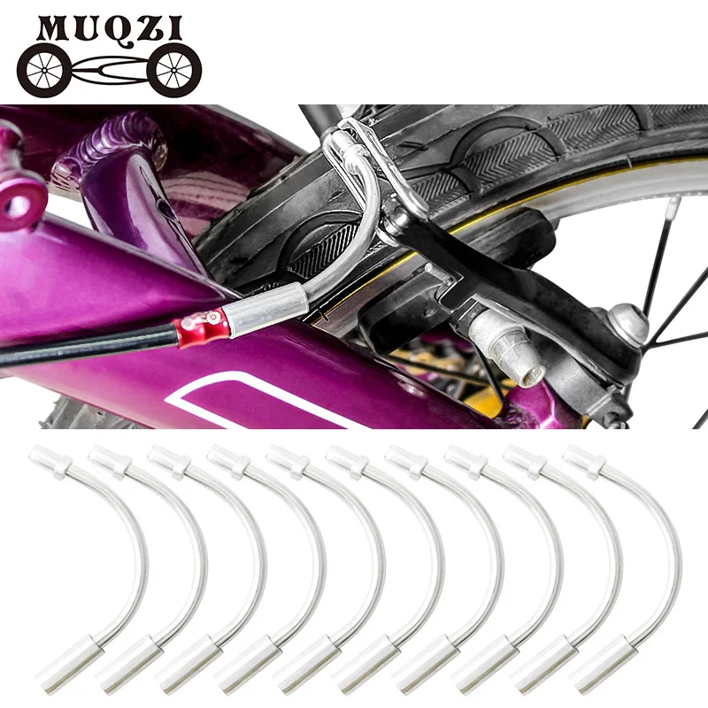 AliExpress MUQZI 10PCS V Brake Noodle Cable Guide Pipe Cycling Linear Pull Brake Cable Guide Hose 90 Degree 110