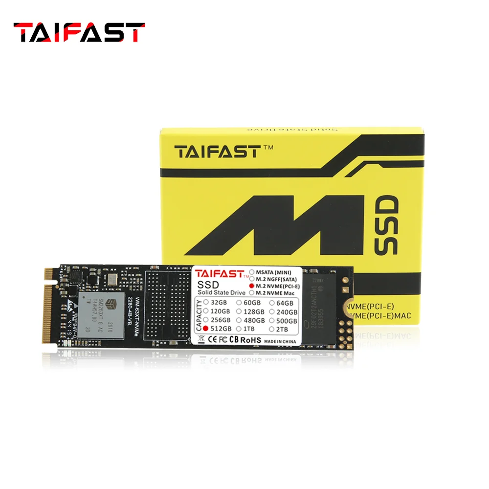 Taifast pcie nvme 2tb ssd m2 m.2 ssd 2tb unidade de estado sólido interno para computador portátil