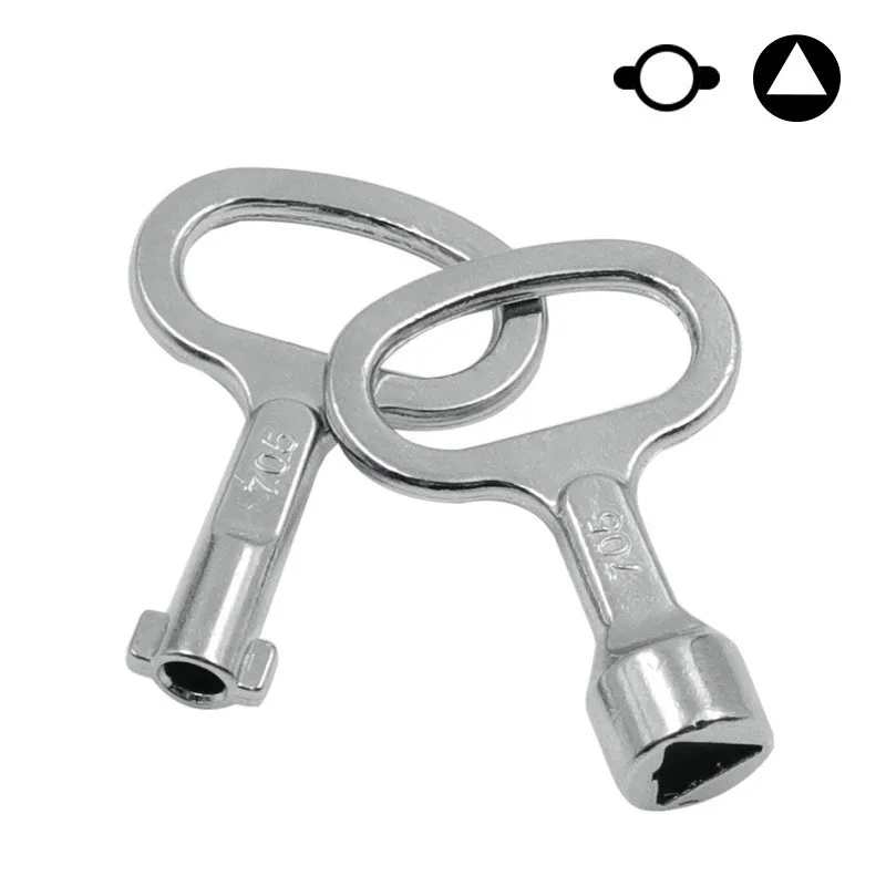 2020 NEW Universal Elevator Door Lock Valve key wrench Utility Key Plumber Triangle Key For Electric Cabinets Metro Trains