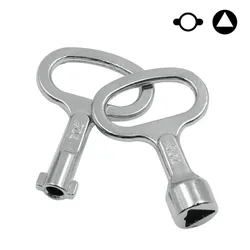 2020 NEW Universal Elevator Door Lock  Valve key wrench Utility Key Plumber Triangle Key For Electric Cabinets Metro Trains