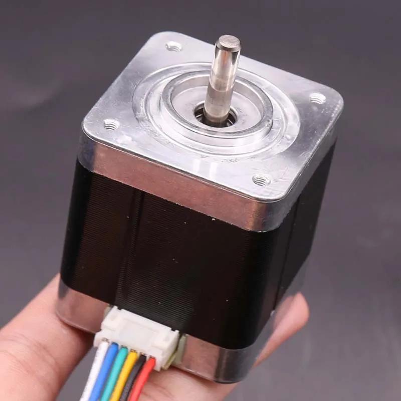 

Nema 17 Stepper Motor Minebea 42 Motor 2-phase 4-wire 0.5Nm 47.3mm Nema17 Stepping Motor 1.8° Timing Pulley Support,3D Printer