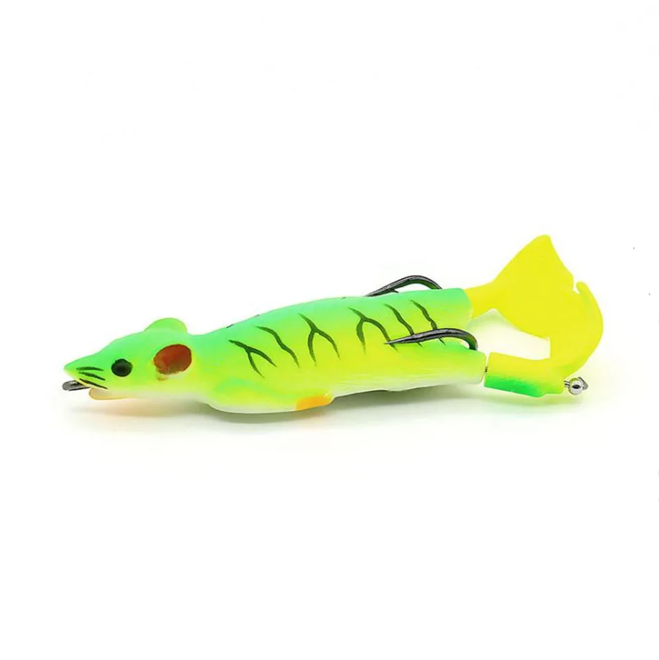 WALK FISH New 10 colors peche Bionic  mouse large floating water surface diving legs high-end 9CM/12g isca Artificial Bait pesca