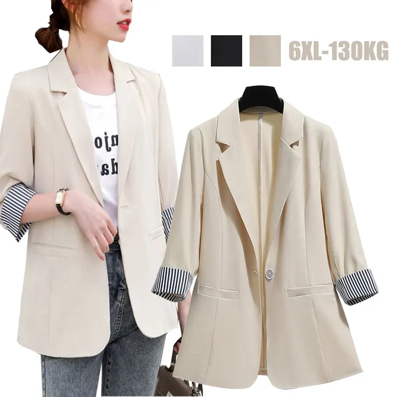 

New Women Split Design Cloak Suit Coat Office Lady Black White apricot Jacket Fashion Streetwear Casual Loose Outerwear Tops