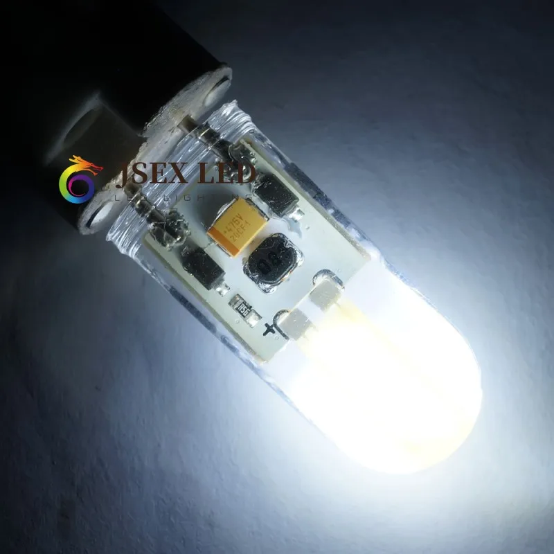 디밍이 가능한 7W GY6.35 LED 램프 AC/DC 12V 옥수수 전구 Droplight 샹들리에 1505 G6.35 COB Led Bombillas 흰색/따뜻한 흰색 램프