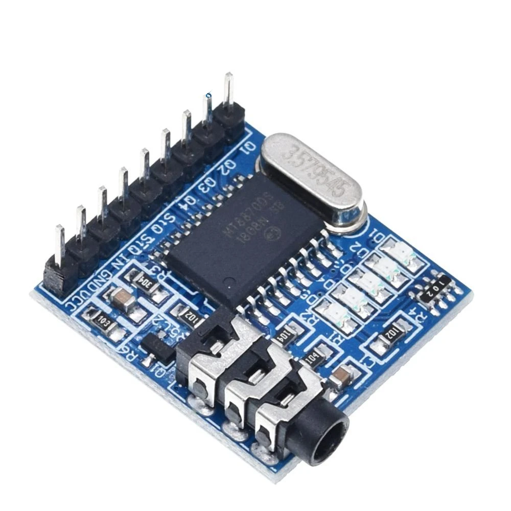 TZT 1/3 Stück Großhandel MT8870 DTMF Sprachdekodierungsmodul Telefonmodul – Detail 12
