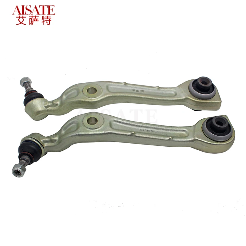 New Pair/2pcs Fit For Mercedes-Benz W221 4MATIC S450 S550 W216 CL550 Front Lower Rearward Control Arms Ball Joint 2213307707