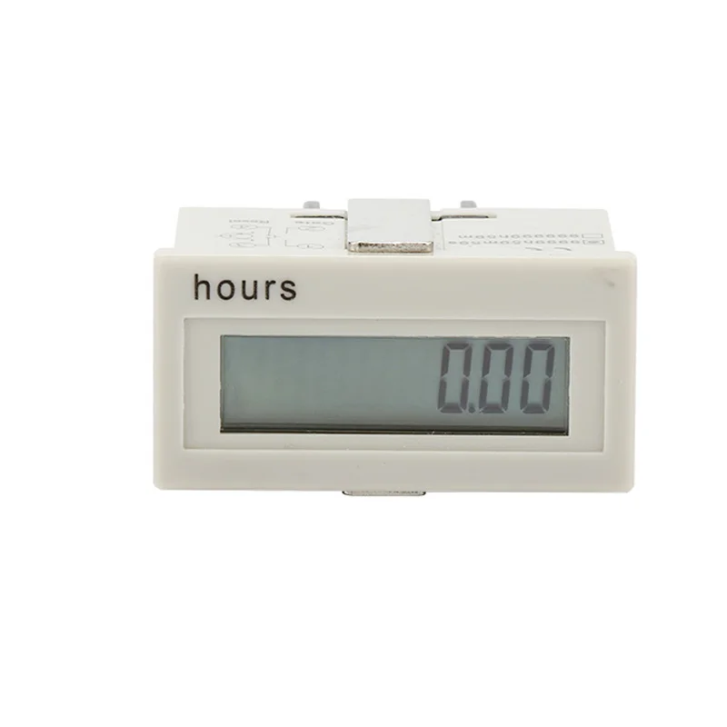 LCD Digit Pulse Counter Digital Timer 240v Voltage Electric Hour Merter Hour Counter AC 110V-120V DC 5V-30V input