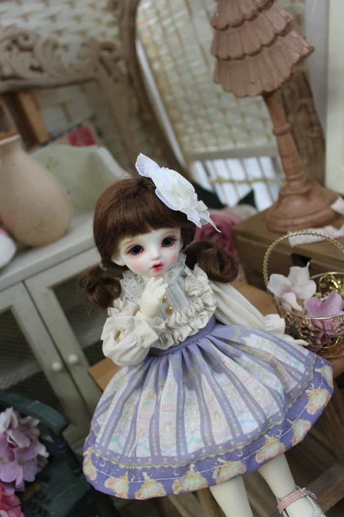 1/6 1/4 1/3 schaal BJD kleding accessoires Westerse stijl Losse jurk voor BJD/SD Blyth YOSD MSD pop accessoires C0495