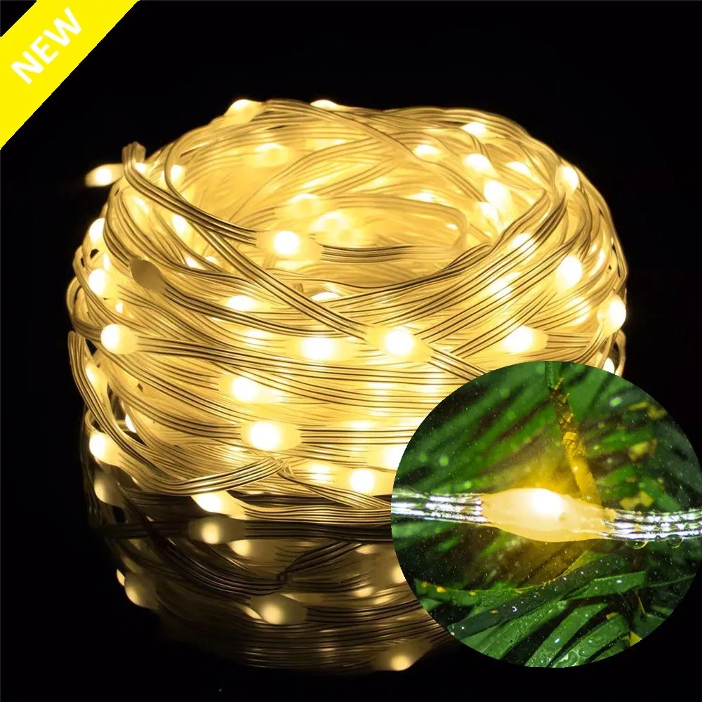 Solar Led Light Outdoor Garden Tube Lights led Strip Christmas Fairy Light for Party Wedding Tree Yard Decoration lampy solarne