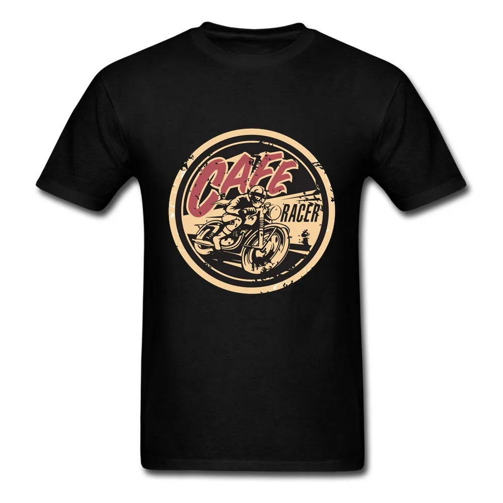 Vintage Style Cafe Racer Motorcycle Racer Motorcyclist T-Shirt. Summer Cotton Short Sleeve O-Neck Mens T Shirt New S-3XL