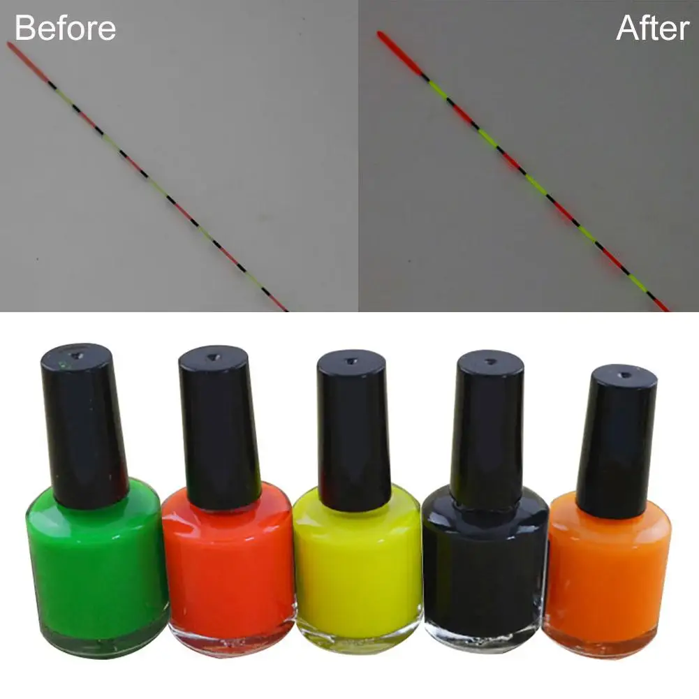 

7ml Fishing Float Paint Liquid Fish Floating Buoy Fluorescent Liquid Repair DIY Indicator Paint Professional Tackle Repair