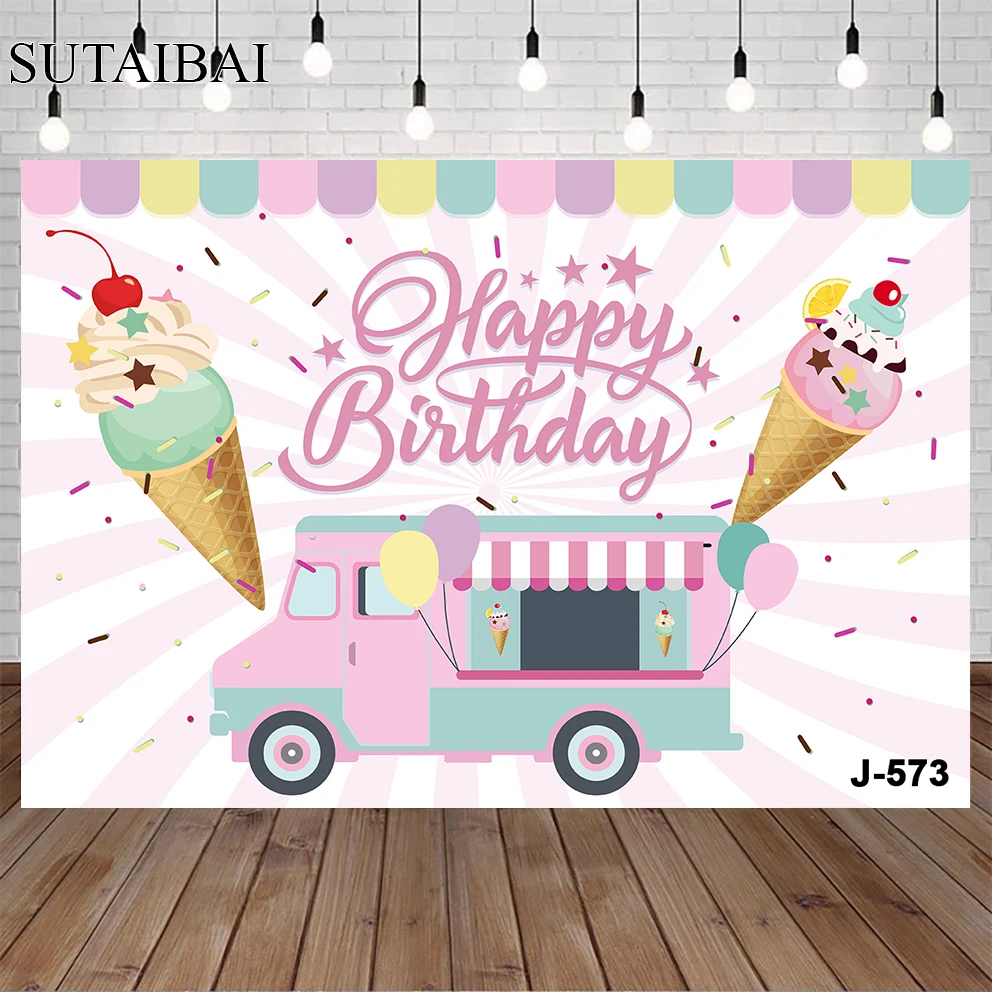 

Newborn birthday party background banner cartoon school bus balloon children portrait photo cake smashing photography backdrop