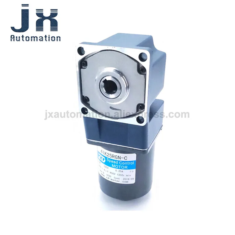 220V 25W ZD AC Speed Regulating Motor 4IK25RGN-C-4GN25RC with Hollow Gearbox