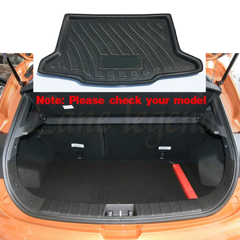 High Quality Rear Trunk Cargo Mat Floor Tray Boot Liner Waterproof For JAC Refine S2 2015~2019 T4 T40 Protective Pad Auto part