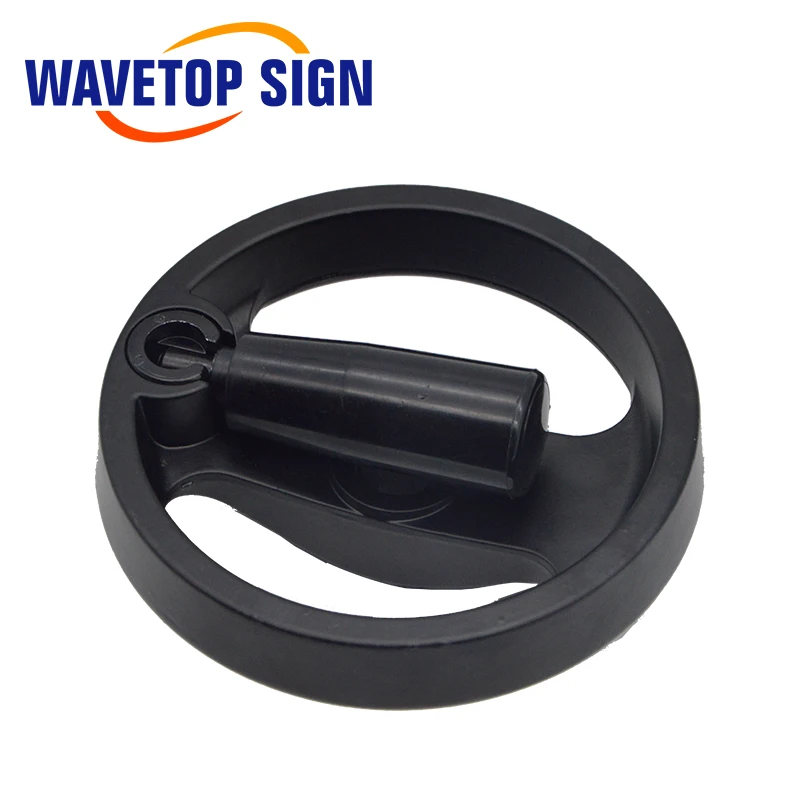 Solid HandwheelอลูมิเนียมหนาเสริมHand Crankเครื่องHandwheel
