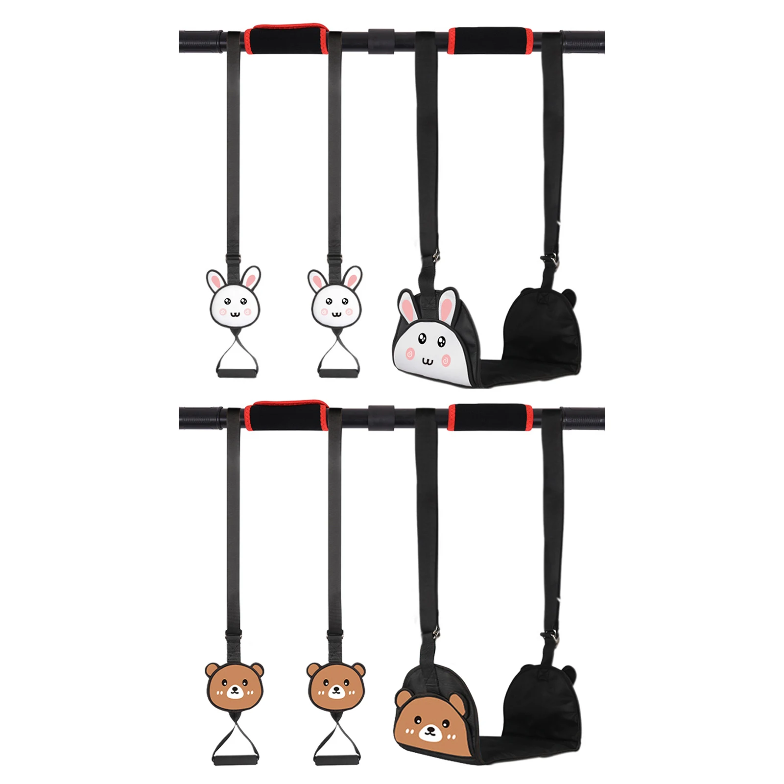 Kids Gymnastic Rings Swing Bar Ring Pull-Up Fitness Gym Playground Outdoor Indoor Children Kid Toy Flying Gym Swing