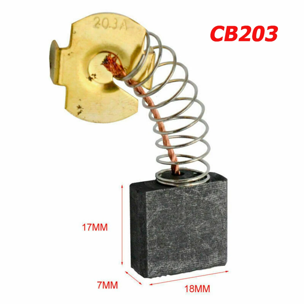 10pcs Carbon Brush For Angle Grinder GA5030 CB 325/459/303/419/203/85​ GV5000 4301SV 6510B-2 8410B 9035 9504BH 6510
