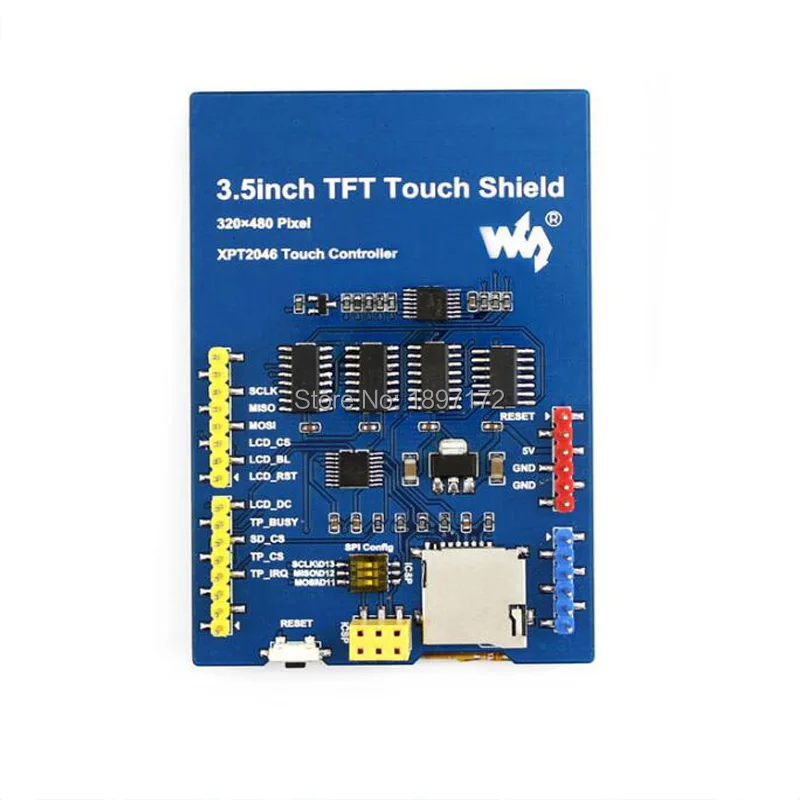 3.5inch Touch LCD Shield for Arduino, 480x320 resolution