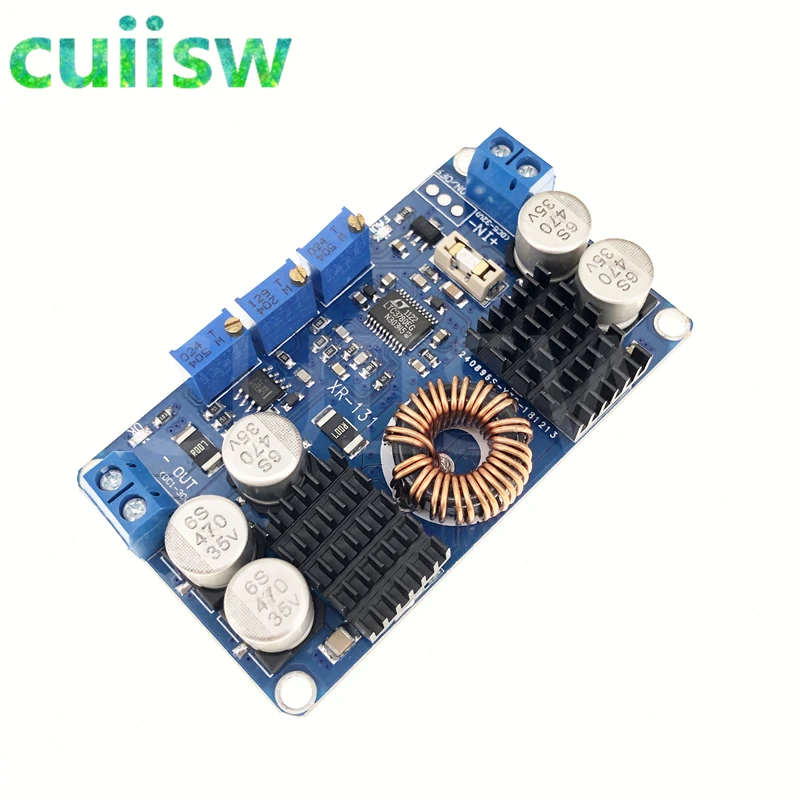 LTC3780 DC-DC 5V-32V to 1V-30V 10A Constant Voltage Current Automatic Step-up Step-down Regulator Charging Module